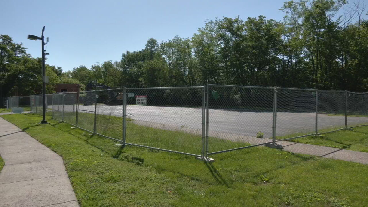 The site of a new Hosparus Health grief counseling center in east Louisville